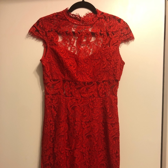 SAYLOR Dresses & Skirts - Saylor Lace Mini Dress SAYLOR Dresses & Skirts - Saylor Lace Mini Dress